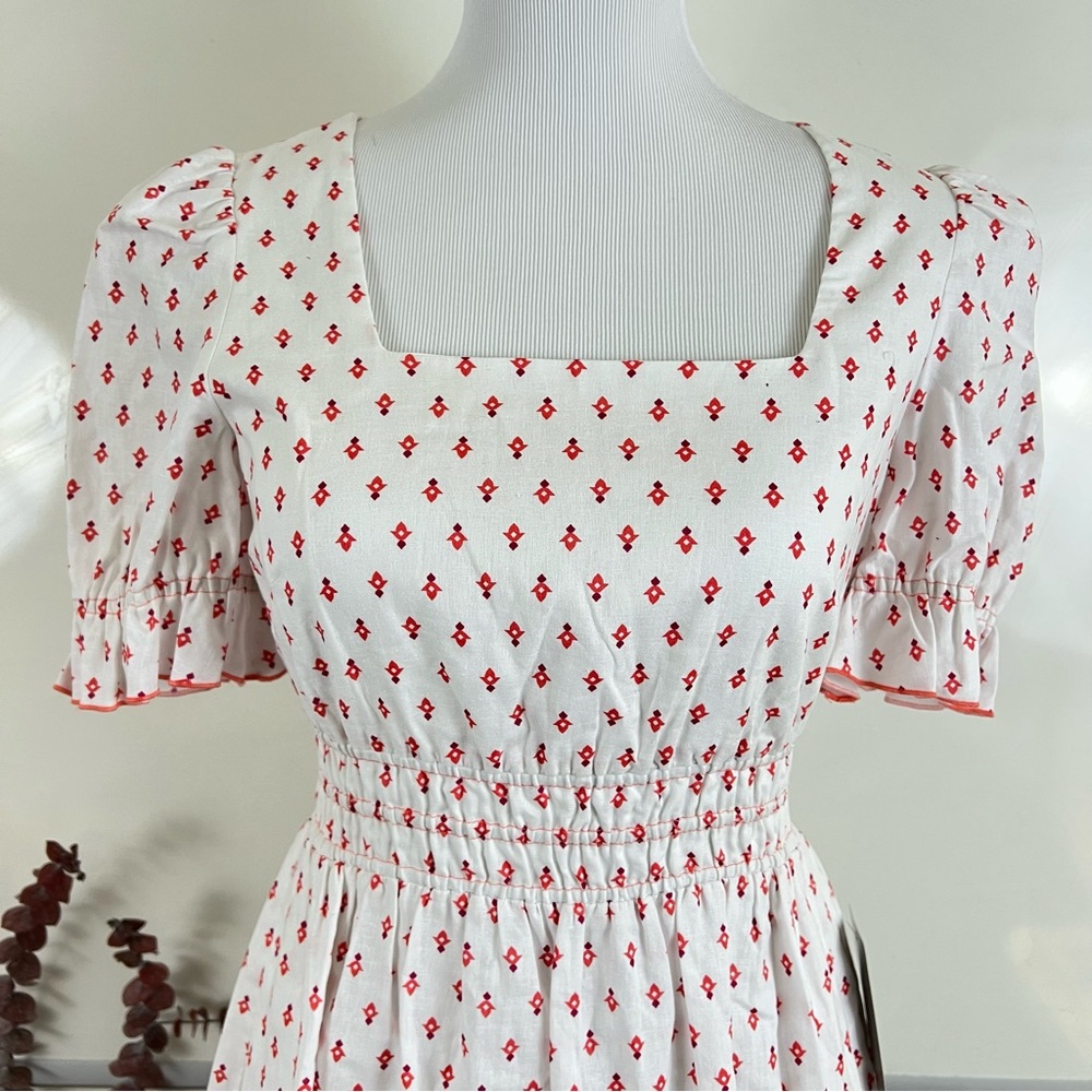 Gal Meets Glam Dorothy Linen Dress With Pockets Sz 0 Retsil $158 - Picture 6 of 13